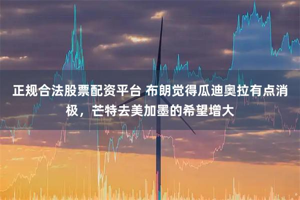 正规合法股票配资平台 布朗觉得瓜迪奥拉有点消极,芒特去美加墨的希望增大