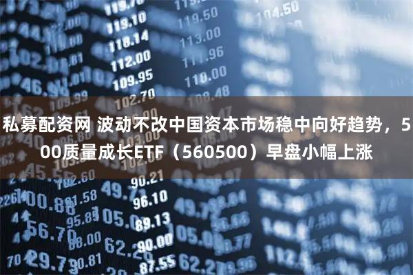 私募配资网 波动不改中国资本市场稳中向好趋势，500质量成长ETF（560500）早盘小幅上涨